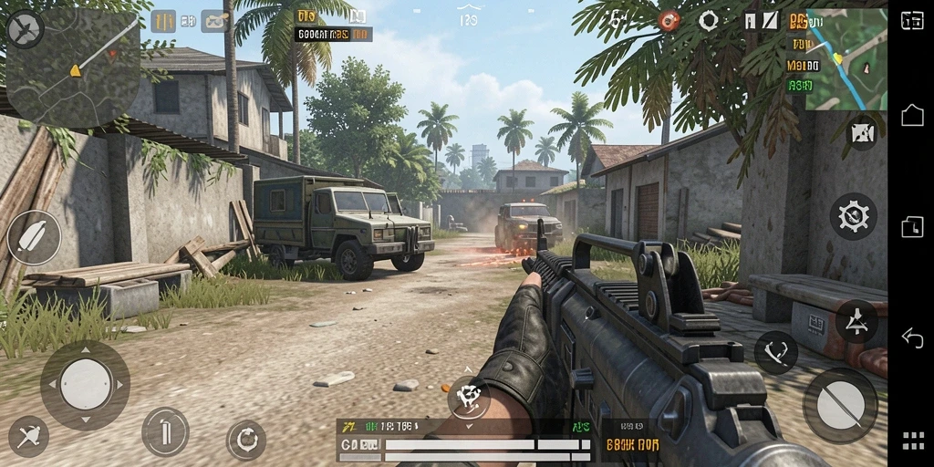 Gameplay seru dalam 789RP, menunjukkan aksi dan strategi pertempuran.