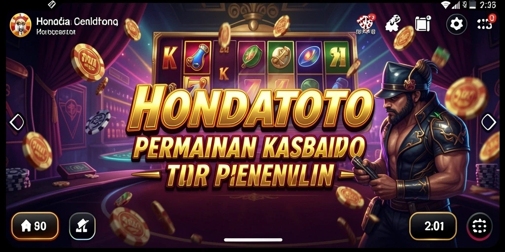 Tampilan gameplay HONDATOTO yang mendebarkan dan interaktif.