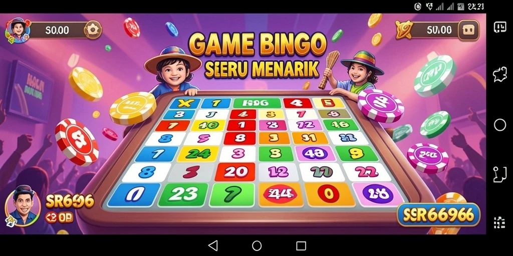 Screenshot gameplay <strong>SR6666</strong> menampilkan keseruan saat bermain Bingo.